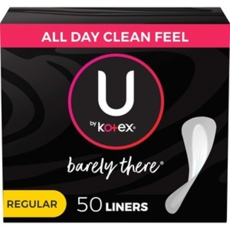 U BY KOTEX Liner, Thong, Barely There, 50 KCC42489